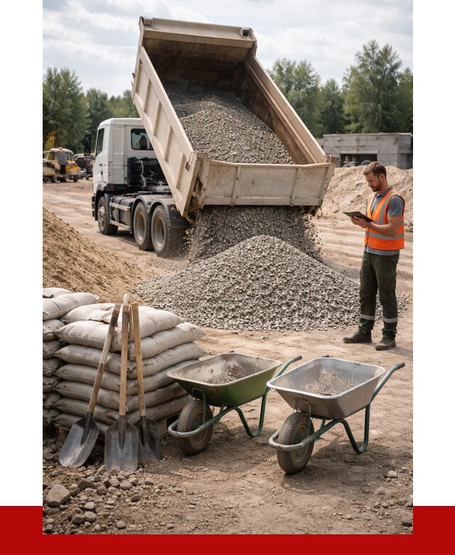 Доставка нерудных материалов в Чебоксарах от 1234 руб. | ПРОНЕРУДЧбк
