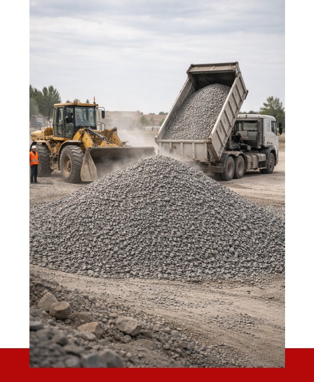 Купить щебень с доставкой в Чебоксарах от 2571 руб. | ПРОНЕРУДЧбк