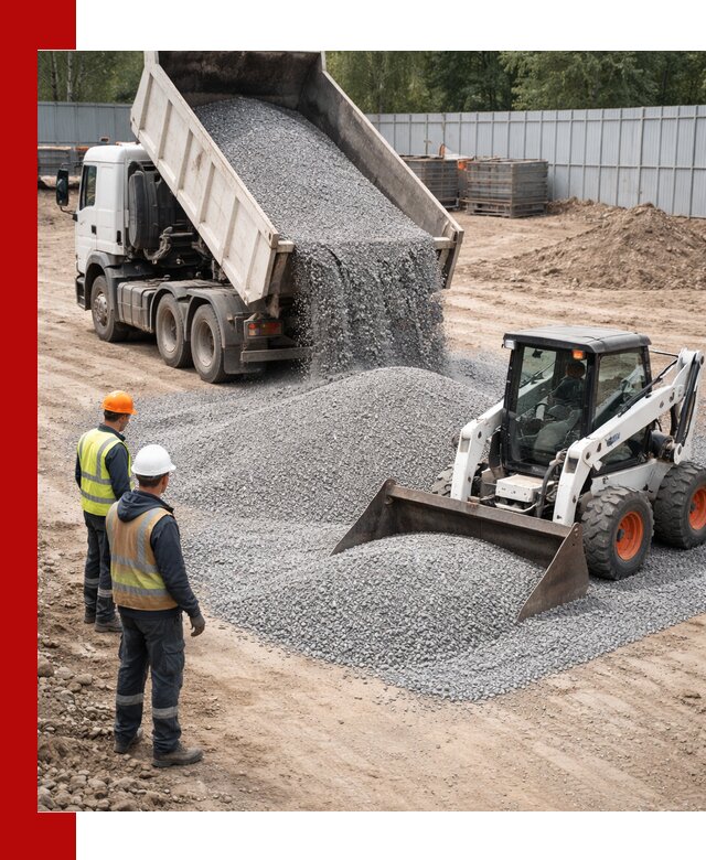 Доставка и продажа гранитного щебня фракции 0-5 в Чебоксарах