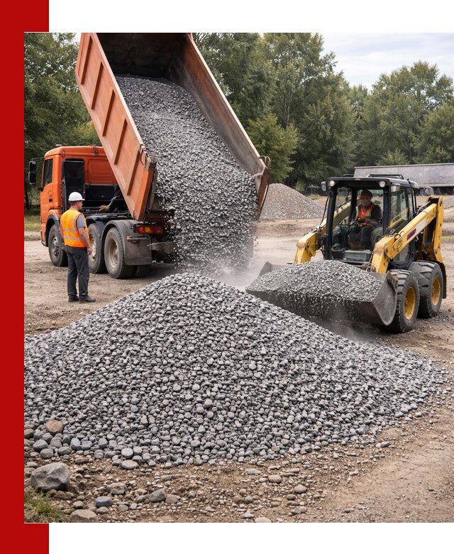 Купить гранитный щебень фракции 5–10 в Чебоксарах с доставкой