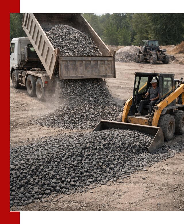 Гранитный щебень фракция 40-70 с доставкой в Чебоксарах