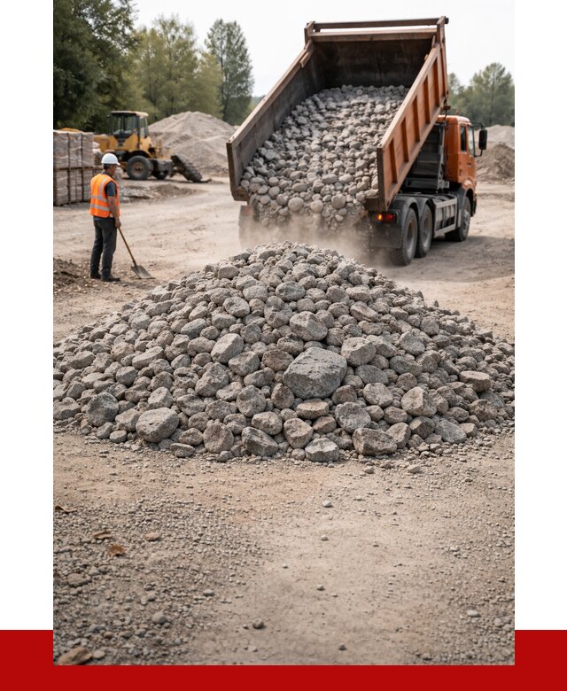 Гранитный щебень фракция 70-150 в Чебоксарах от 1697 | ПРОНЕРУДЧбк