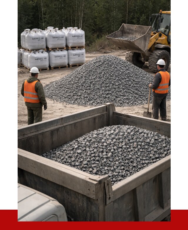 Щебень габбро диабаз 20-40 в Чебоксарах от 3497 руб. | ПРОНЕРУДЧбк