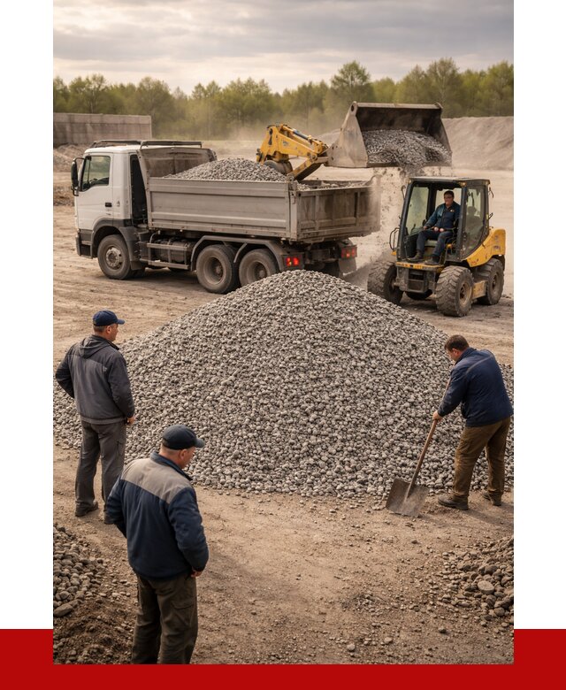 Гравийный щебень фракция 5-20 в Чебоксарах от 2468 р. ПРОНЕРУДЧбк