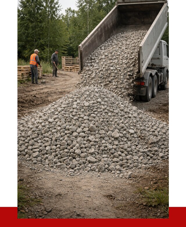 гравийный щебень фракция 70-120 в Чебоксарах от 2520 р. ПРОНЕРУДЧбк