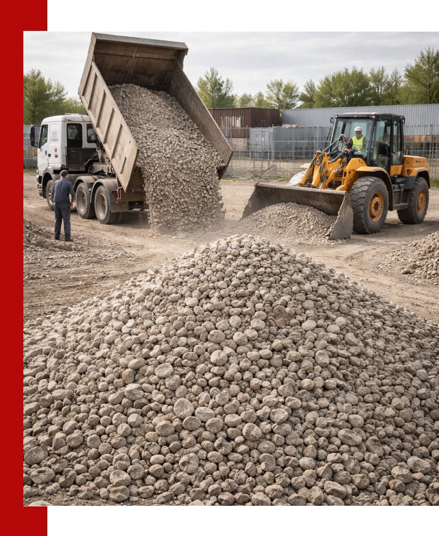 Доломитовый щебень фракции 20–41 с доставкой в Чебоксарах