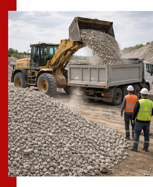 Доломитовый щебень фракция 40–71 доставка и продажа в Чебоксарах