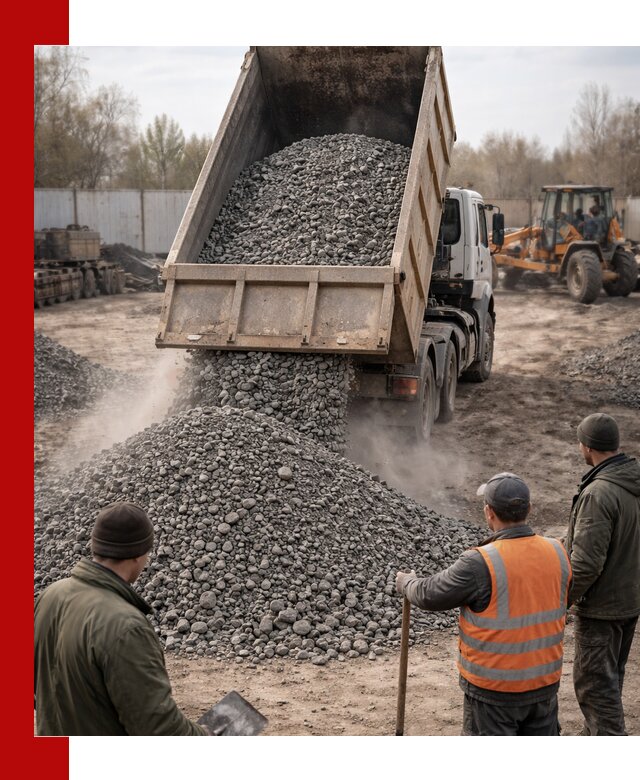 Доставка шлакового щебня в удобные сроки по выгодной цене в Чебоксарах