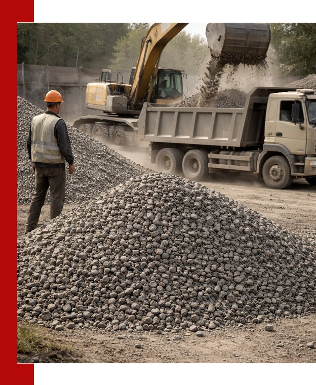 Шлаковый щебень фракция 5-20 с доставкой в Чебоксарах
