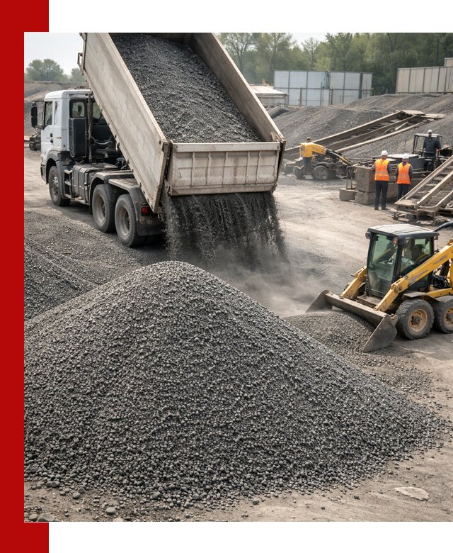 Вторичный щебень фракция 0–5 с доставкой в Чебоксарах
