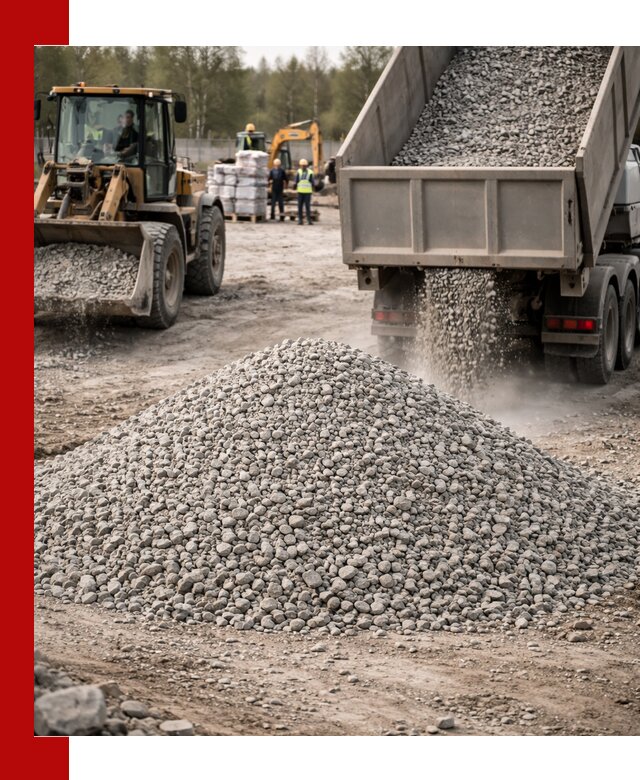 Вторичный щебень фракции 5-20 в Чебоксарах — доставка и продажа крупнотоннажно