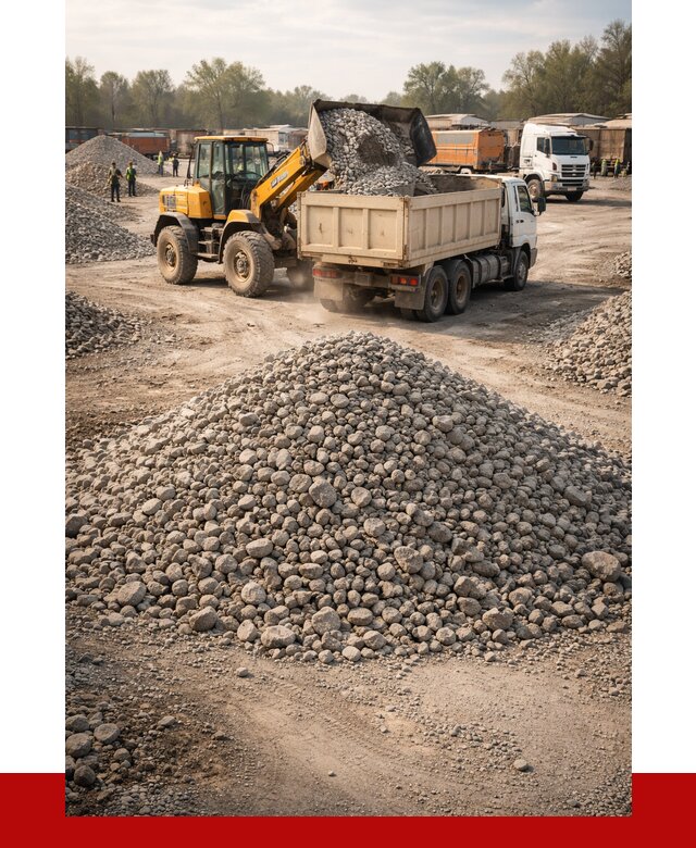 Вторичный щебень фракция 40-70 в Чебоксарах от 1789 р, ПРОНЕРУДЧбк