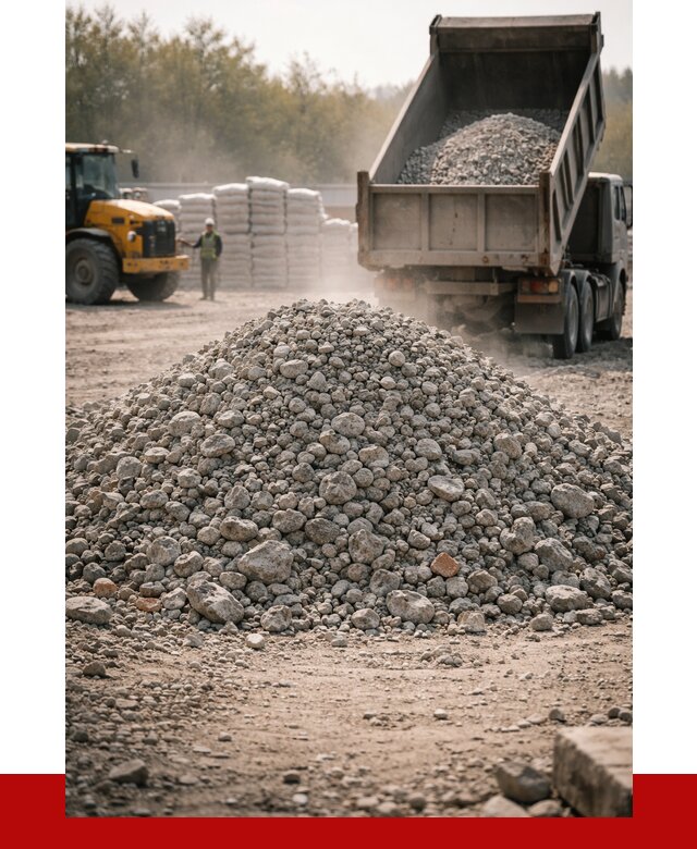 Вторичный щебень фракция 70-150 в Чебоксарах от 1440 р. | ПРОНЕРУДЧбк