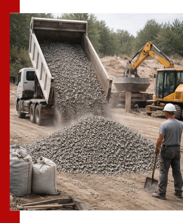 Доставка и продажа бетонного щебня в Чебоксарах
