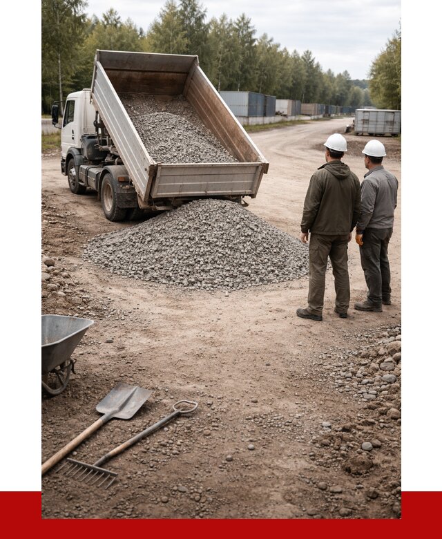 Бетонный щебень фракция 5-20 в Чебоксарах от 3291 р., ПРОНЕРУДЧбк
