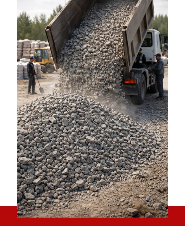 Бетонный щебень фракция 40-70 в Чебоксарах от 1851 р. ПРОНЕРУДЧбк