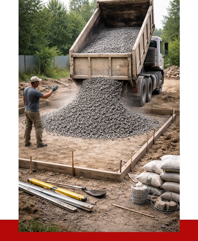 Купить щебень для фундамента в Чебоксарах от 4628 р. | ПРОНЕРУДЧбк