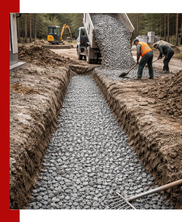 Щебень для дренажа с доставкой в Чебоксарах высокого качества