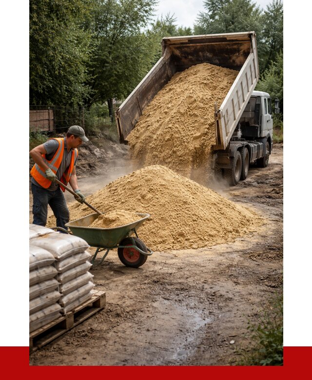 Купить песок с доставкой в Чебоксарах от 1851 р. | ПРОНЕРУДЧбк