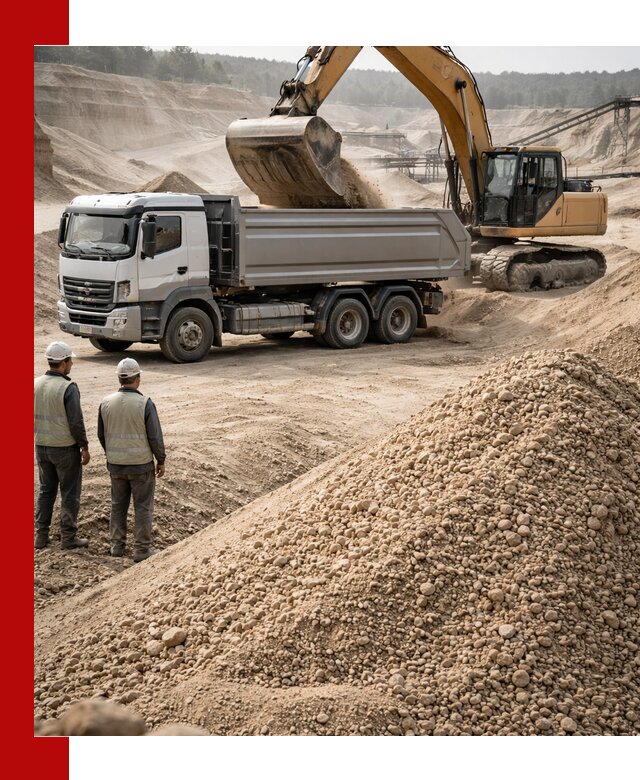 Карьерный крупнозернистый песок с доставкой в Чебоксарах