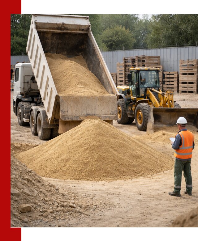 Доставка карьерного мелкозернистого песка в Чебоксарах
