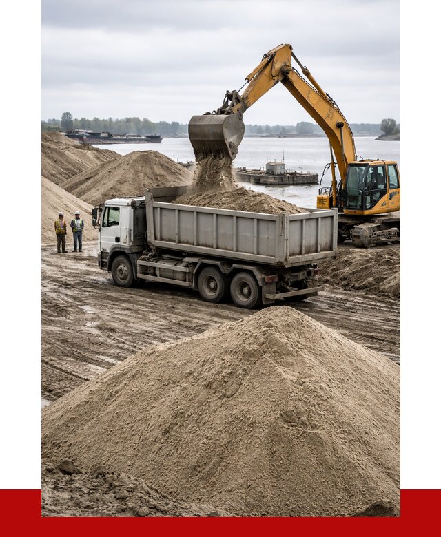 Купить речной песок навалом в Чебоксарах от 1851 р., ПРОНЕРУДЧбк