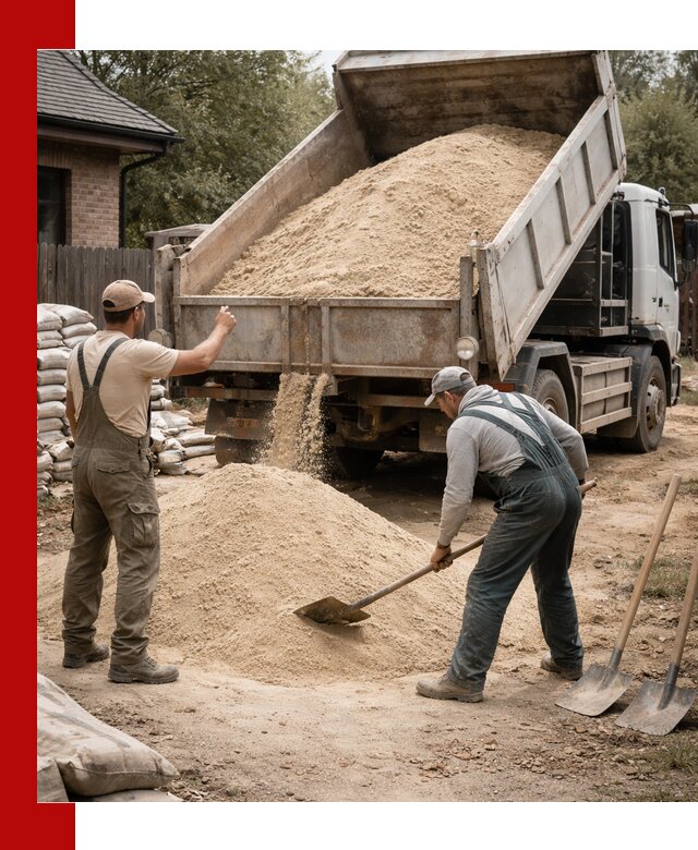 Песок для штукатурки с доставкой в Чебоксарах качественный и чистый