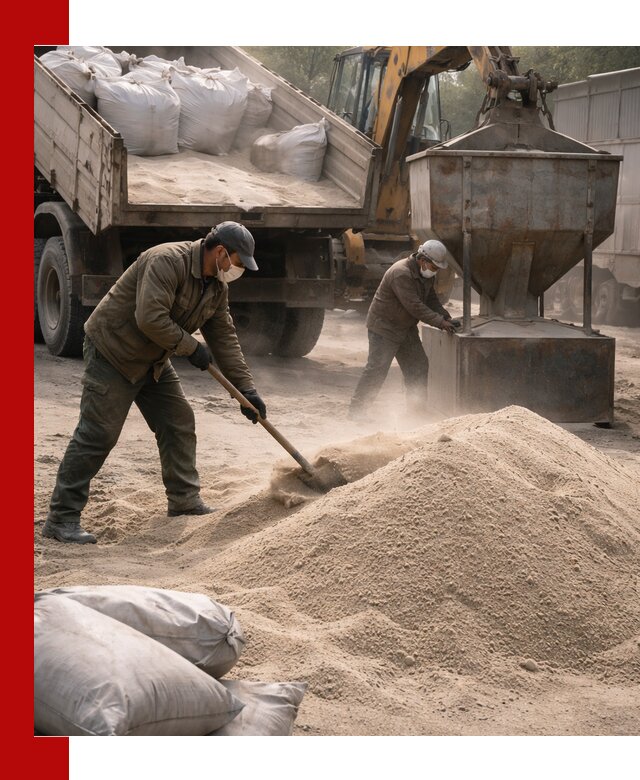 Кварцевый песок для пескоструя в Чебоксарах — доставка и качество