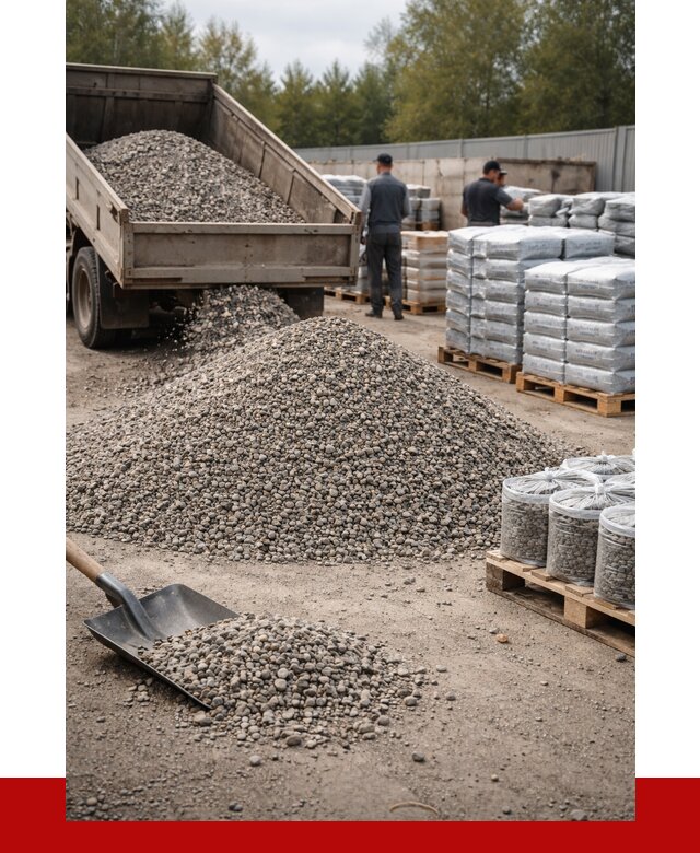 Гравий фракция 5-20 в Чебоксарах купить от 2365 р. ПРОНЕРУДЧбк