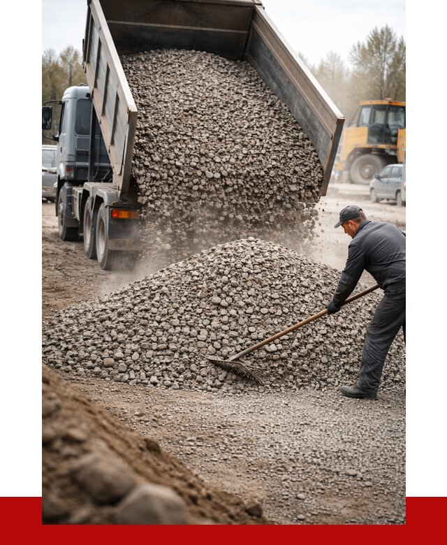 Гравий фракция 20-40 в Чебоксарах от 2571 р. доставка | ПРОНЕРУДЧбк