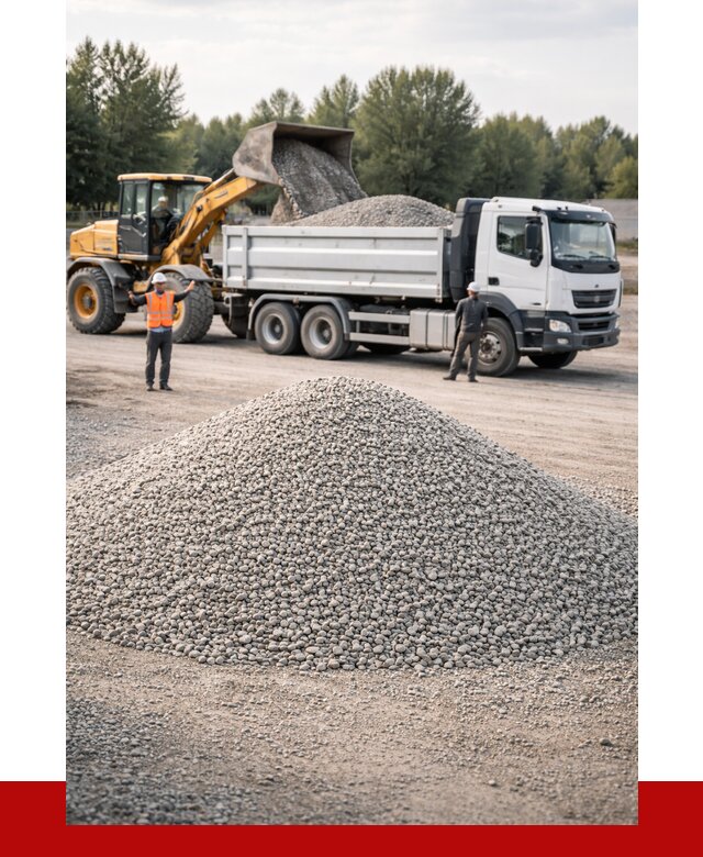 Купить мытый гравий в Чебоксарах от 3599 р, доставка ПРОНЕРУДЧбк