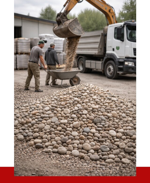 Галька декоративная в Чебоксарах от 3291 р. за куб | ПРОНЕРУДЧбк