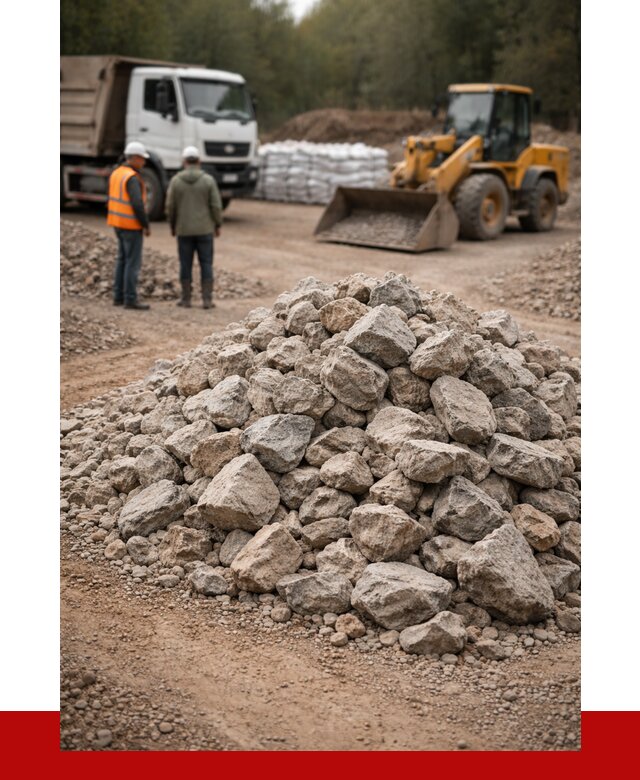 Купить бутовый камень с доставкой в Чебоксарах от 2365 р. | ПРОНЕРУДЧбк