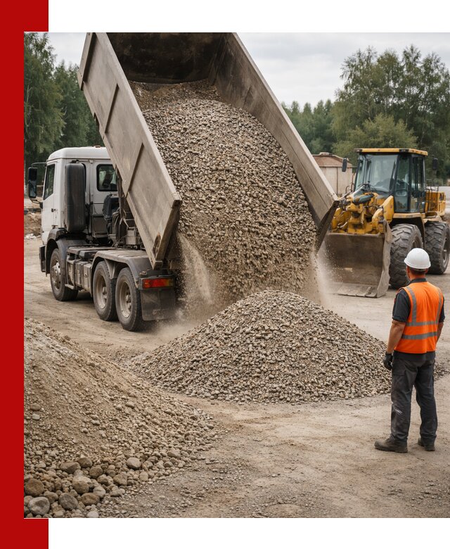 Доставка щпс в Чебоксарах — щебеночно-песчаная смесь под заборы и дорожки