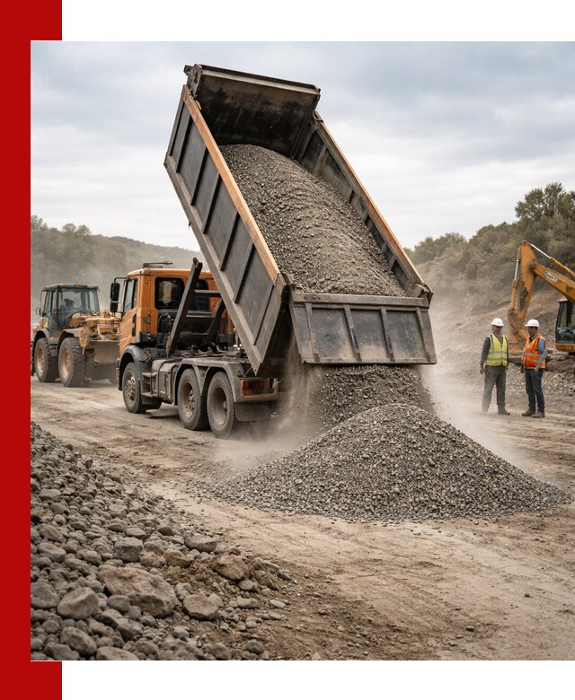 Щебёночно-песчаная смесь ЩПС С1 с доставкой в Чебоксарах