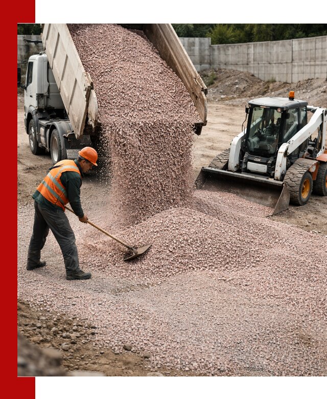 Крошка розовый гранит с доставкой в Чебоксарах от производителя