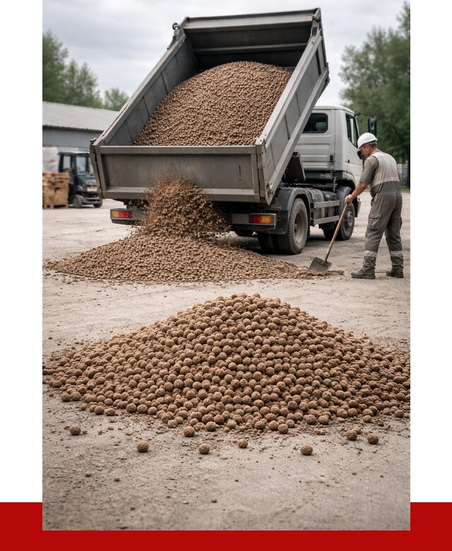 Керамзит с доставкой в Чебоксарах от 4319 р. за м3 | ПРОНЕРУДЧбк