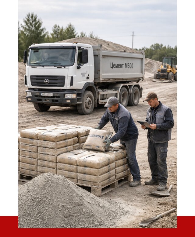 Купить цемент м500 с доставкой в Чебоксарах от 5348 р. | ПРОНЕРУДЧбк