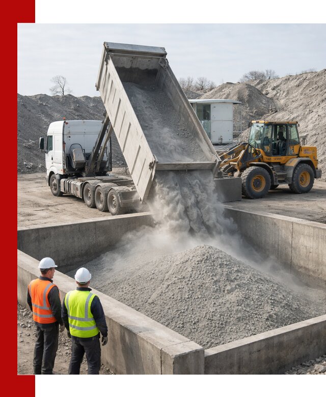 Доставка цемента навалом в Чебоксарах крупными партиями