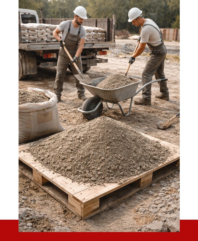 Цементно песчаная смесь М100 в Чебоксарах от 5348 р. за куб | ПРОНЕРУДЧбк