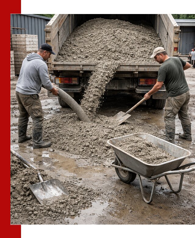 Цементно-песчаная смесь М150 доставка в Чебоксарах