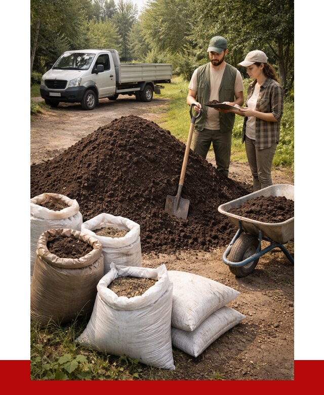 Купить грунт с доставкой в Чебоксарах от 4628 р. за м3 | ПРОНЕРУДЧбк