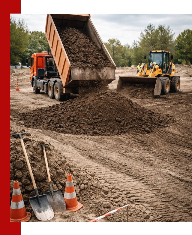 Поставка и доставка планировочного грунта в Чебоксарах