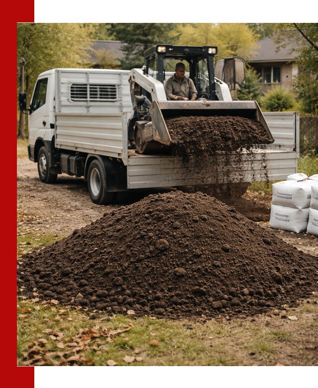 Доставка садовой земли в больших объёмах в Чебоксарах