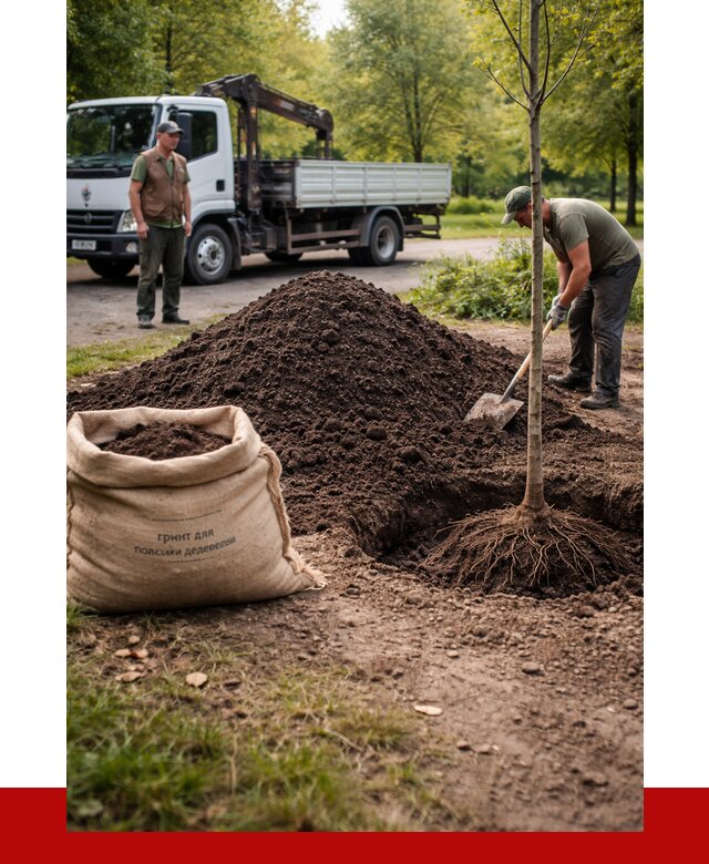 Грунт для посадки деревьев в Чебоксарах от 1234 р. | ПРОНЕРУДЧбк
