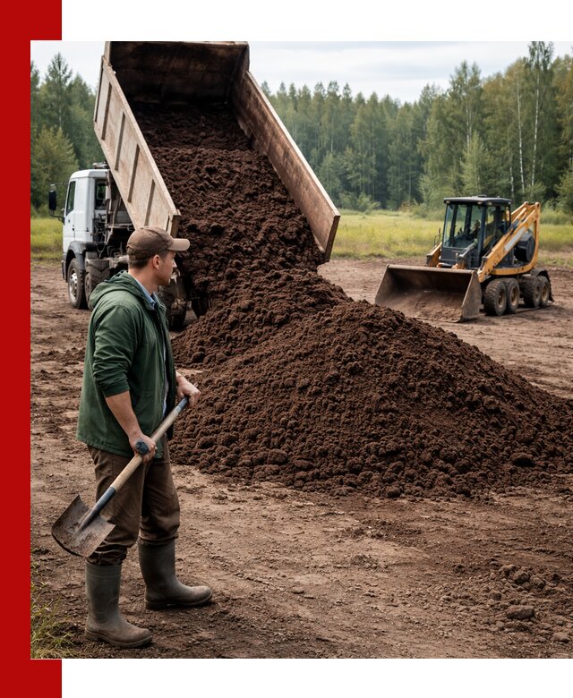 Купить верховой торф с доставкой в Чебоксарах для садоводства и растений