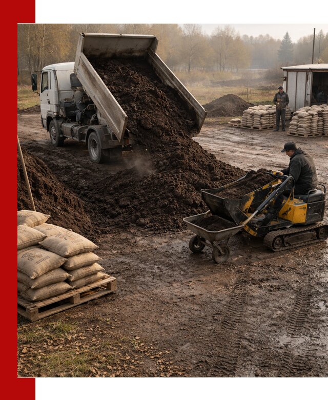 Кислый торф в доставке по выгодным ценам в Чебоксарах