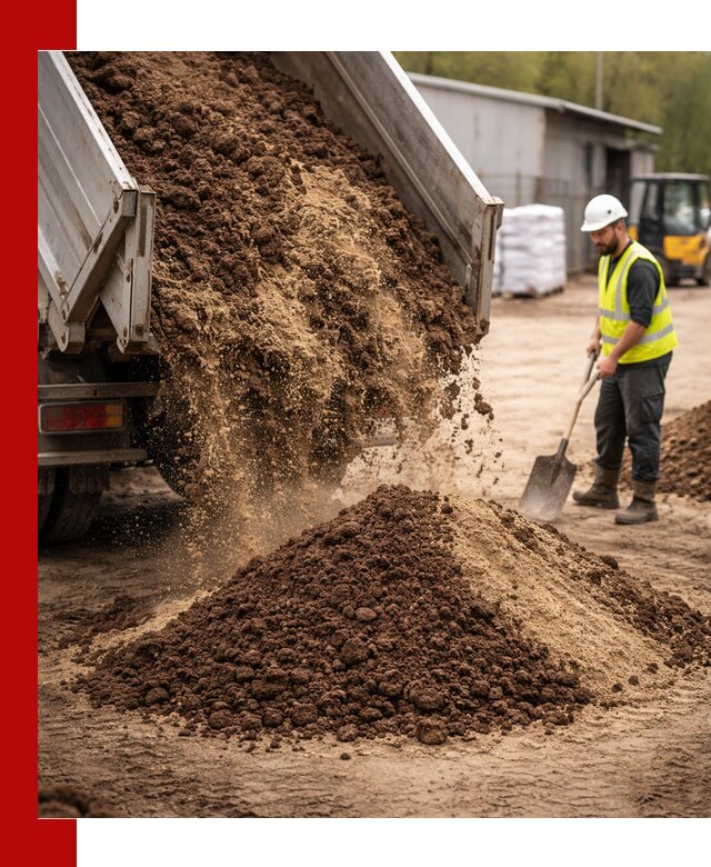 Доставка торфо-песчаной смеси в Чебоксарах для строительства и озеленения