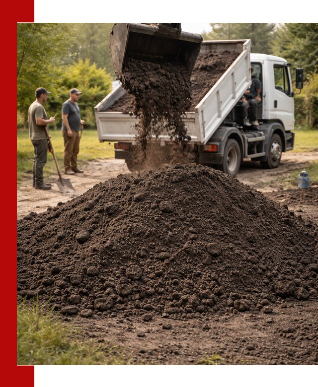 Доставка и продажа чернозема в Чебоксарах оптом и в розницу