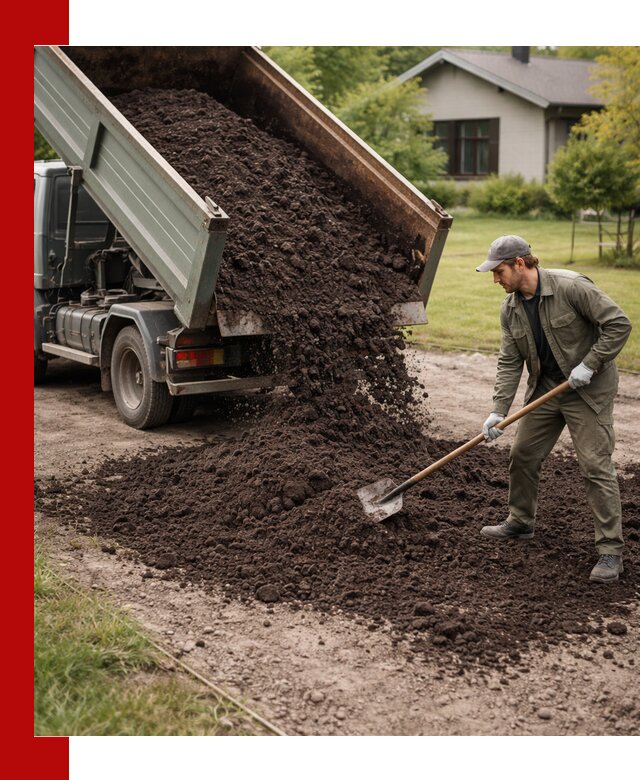 Чернозем для газона с доставкой в Чебоксарах быстро и качественно